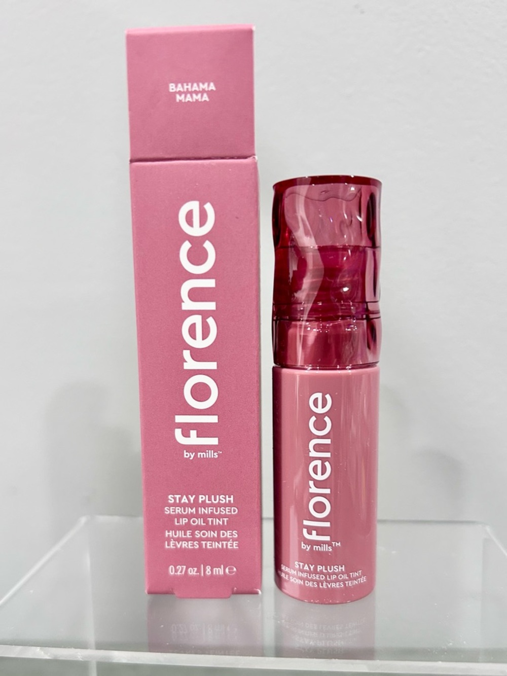Stay Plush Serum-Infused Lip Oil Tint —(Bahama Mama)